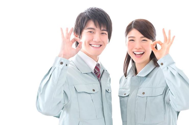 明るいスタッフ